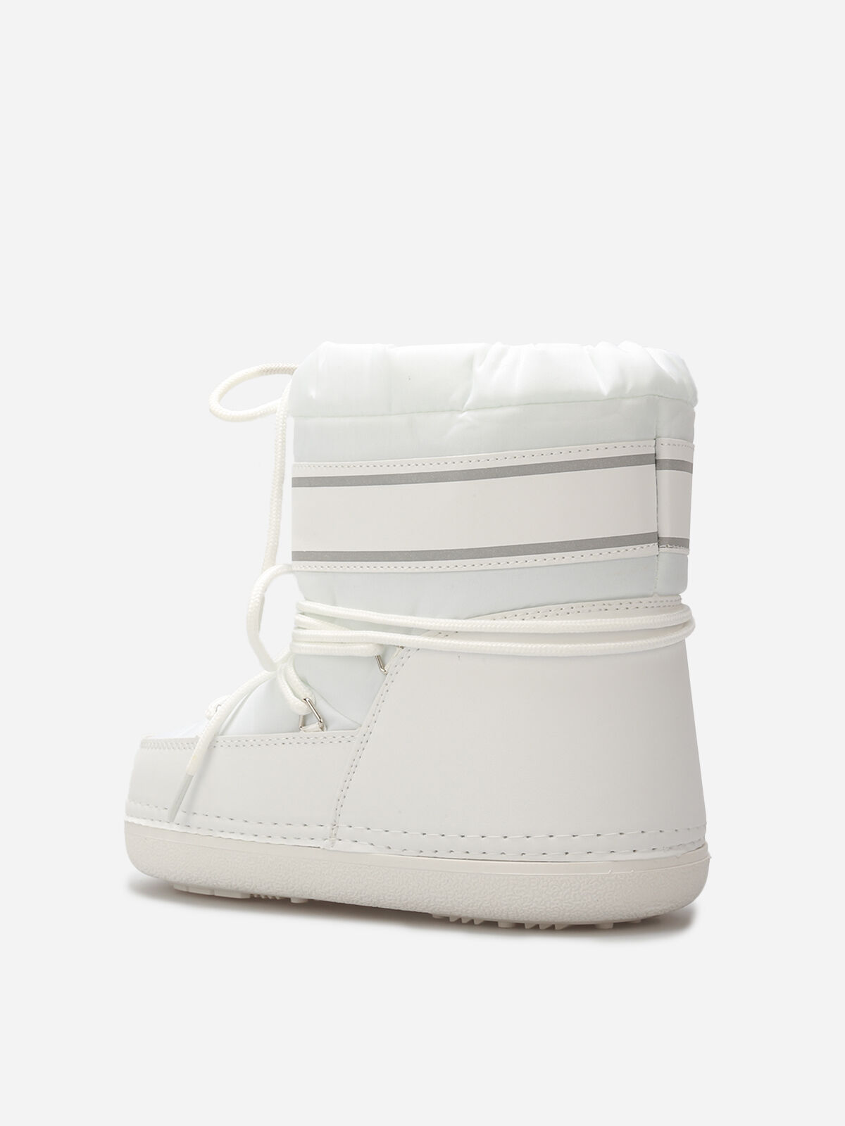 Bottes de neige bi-matières- Blanc