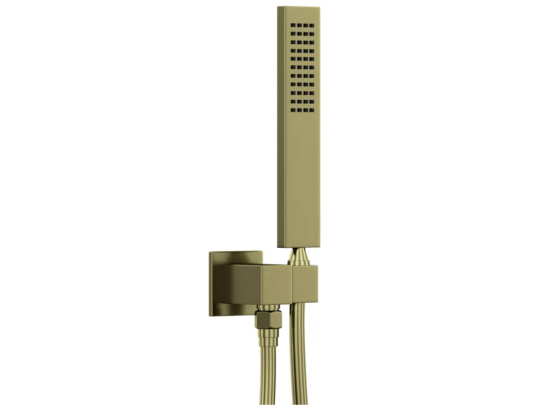 Ensemble de douche encastrable avec mitigeur mécanique - Doré finition satinée - TOCANTIS