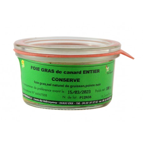 Mas Terregalls - Foie gras de canard entier 80gr