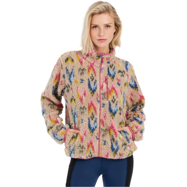 Veste polaire PROTEST PRTHALO OUTDOOR FULLZIPTOP KITOFFWHITE