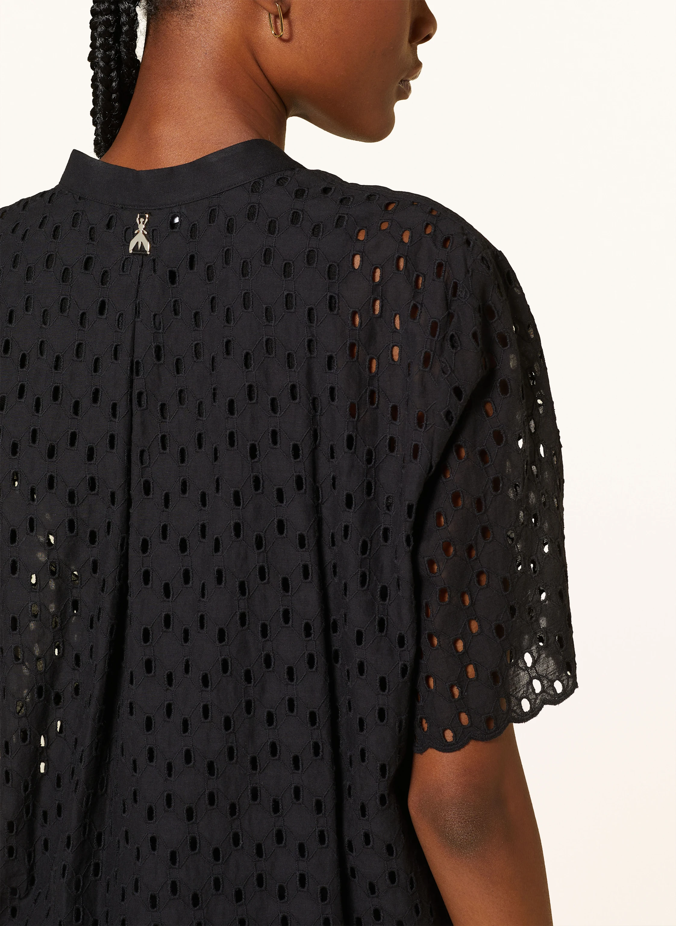PATRIZIA PEPE Bluse aus Lochspitze