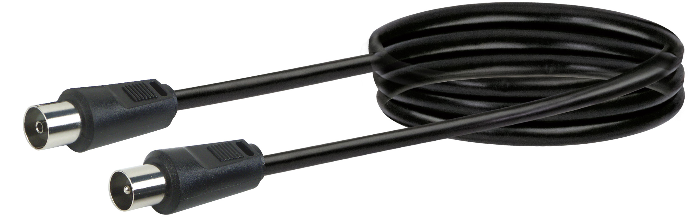 Schwaiger KVK15 1,5 meter IEC zwarte antenne aansluitkabel