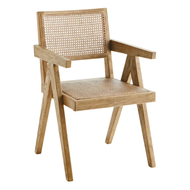 Madam Stoltz Chaise en cannage