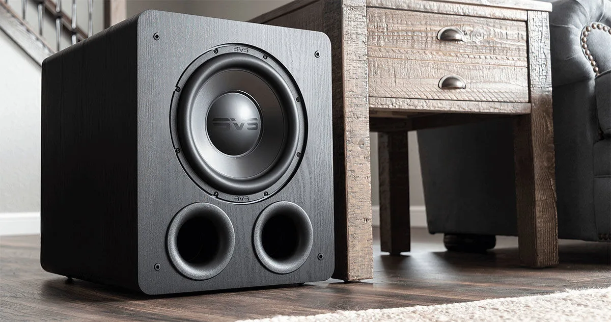 SVS PB-2000 PRO Bois Noir Caissons de basses