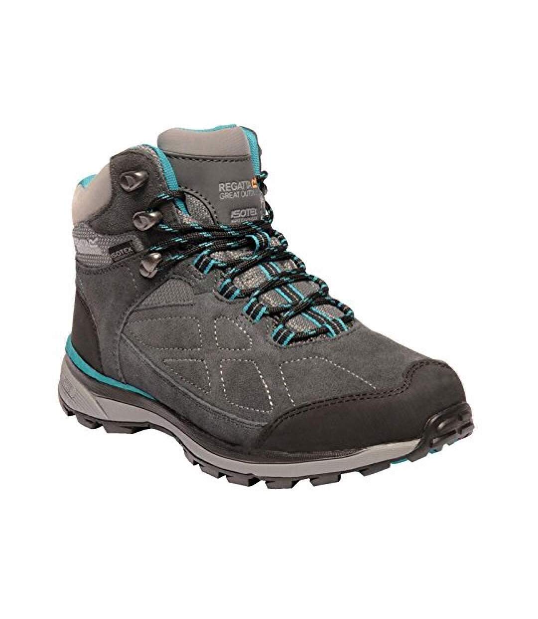 Regatta - Bottines SAMARIS - Femmes (Gris / bleu) - UTRG3768