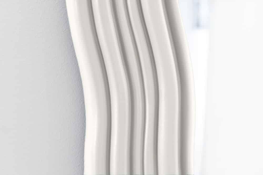 Design Wandspiegel ALICE II 100cm weiß
