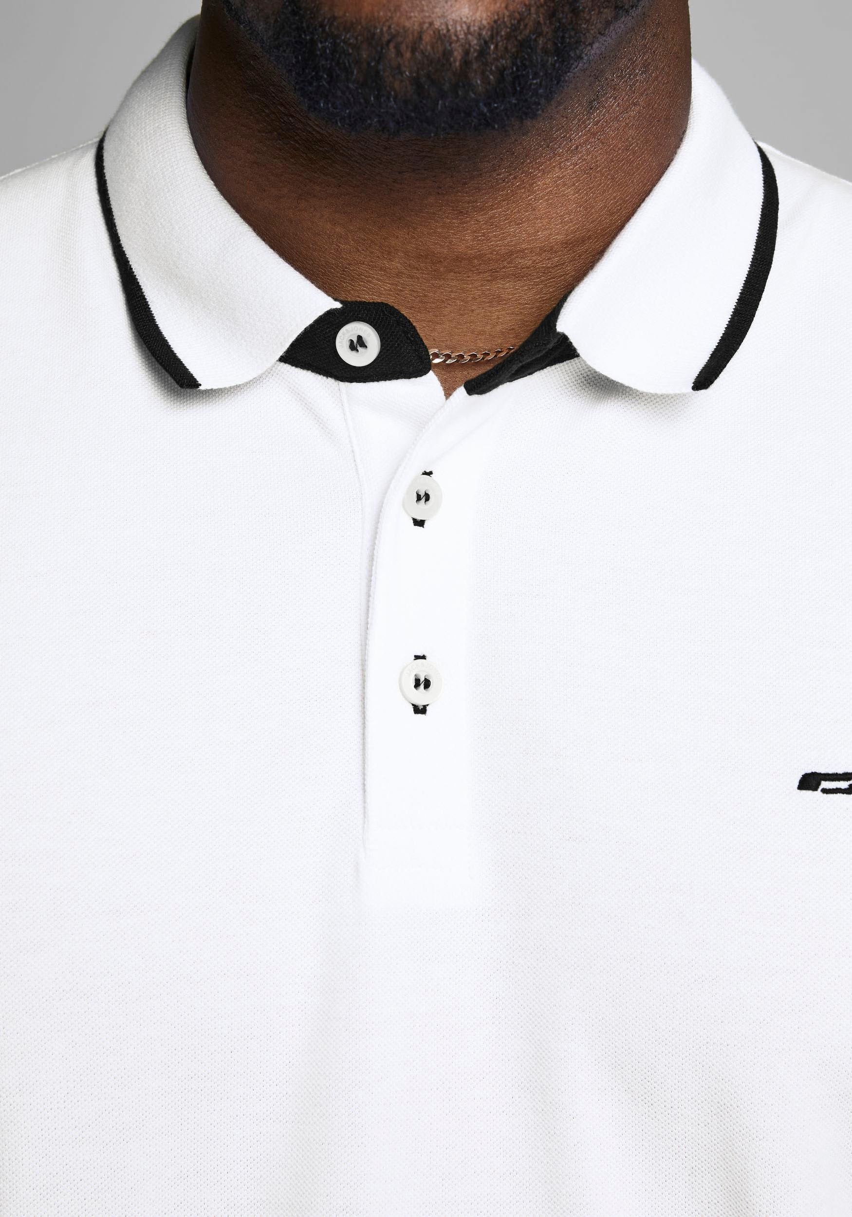 Jack & Jones PlusSize Poloshirt »JJEPAULOS POLO SS NOOS PLS«