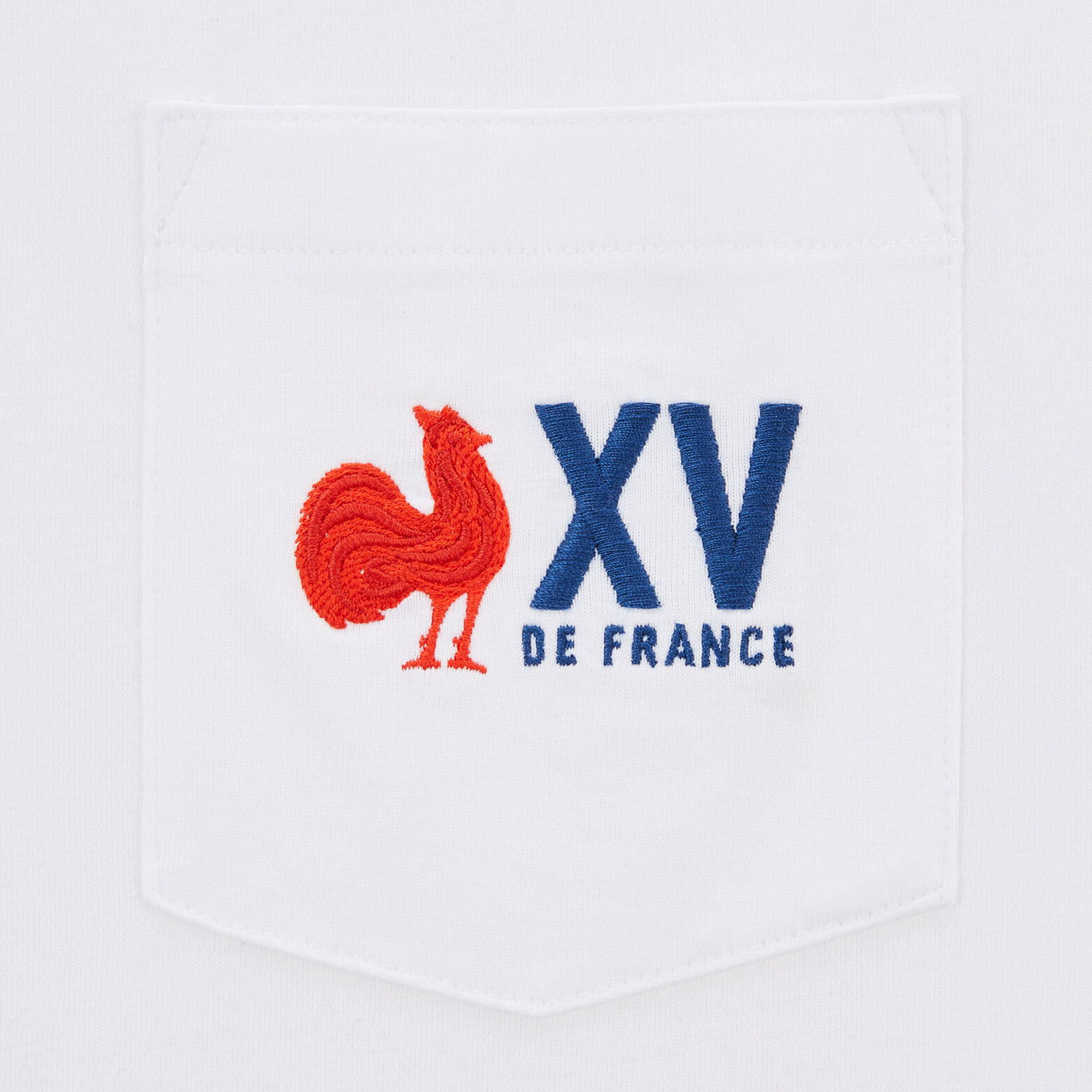 Tee-shirt licence France rugby Blanc