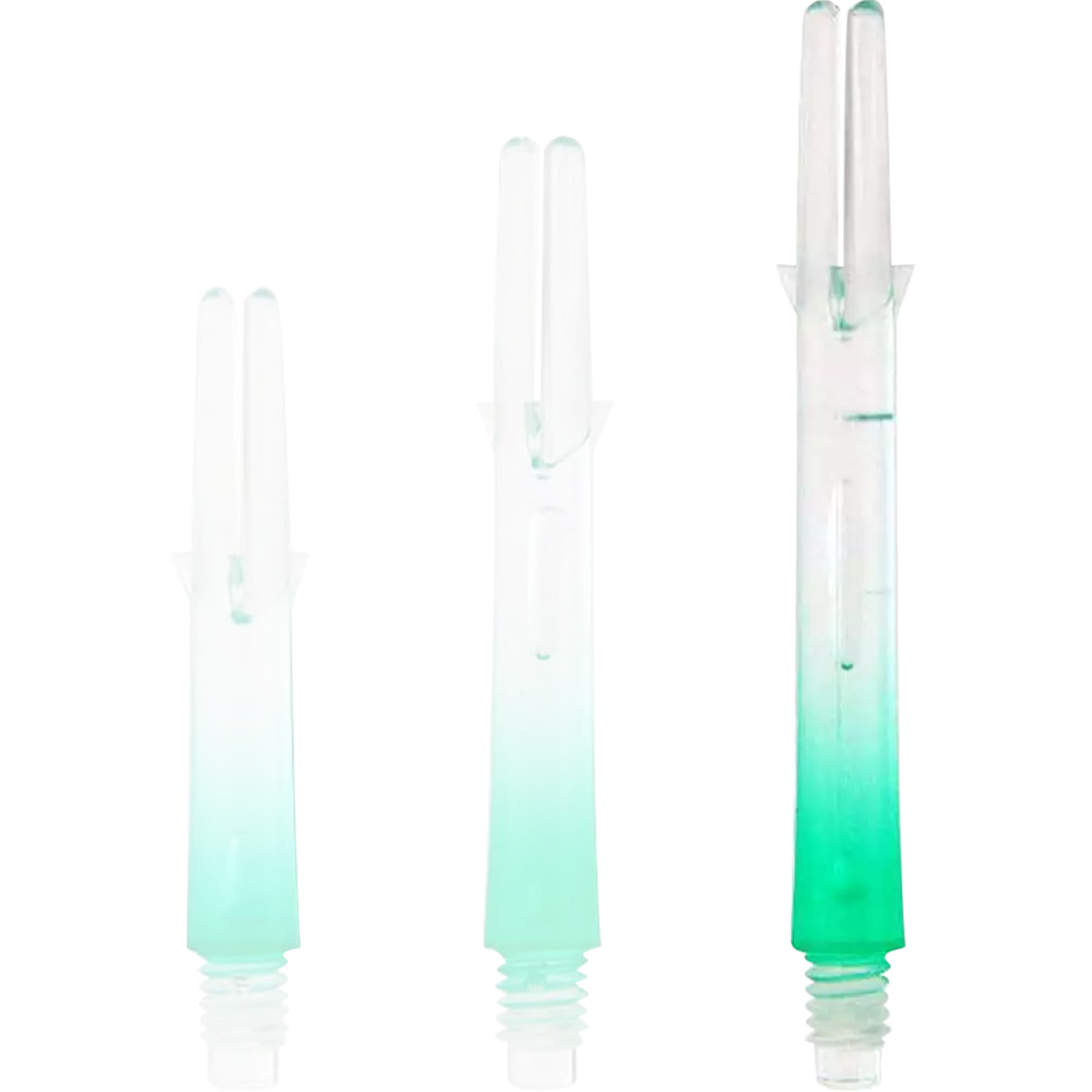 L-Style - L-Shaft Lock Straight TwoTone - Transparent Grün