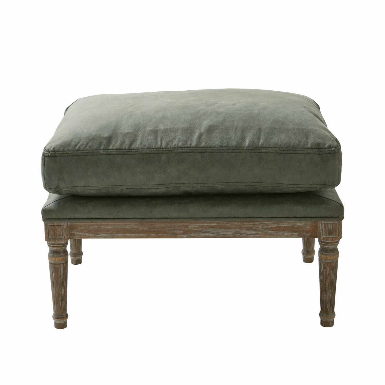 Hocker Greenbrier antikbraun/grün