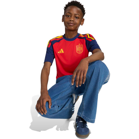 adidas Spanje Thuis Shirt Fan Kids WK 2026