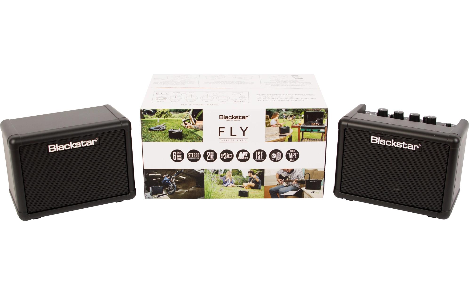 Combo Fly 3 Pack<br>6-Watt-Stereo-Setup, perfekt für den Einsatz als PC-Lautsprecher und für die MP3-Wiedergabe