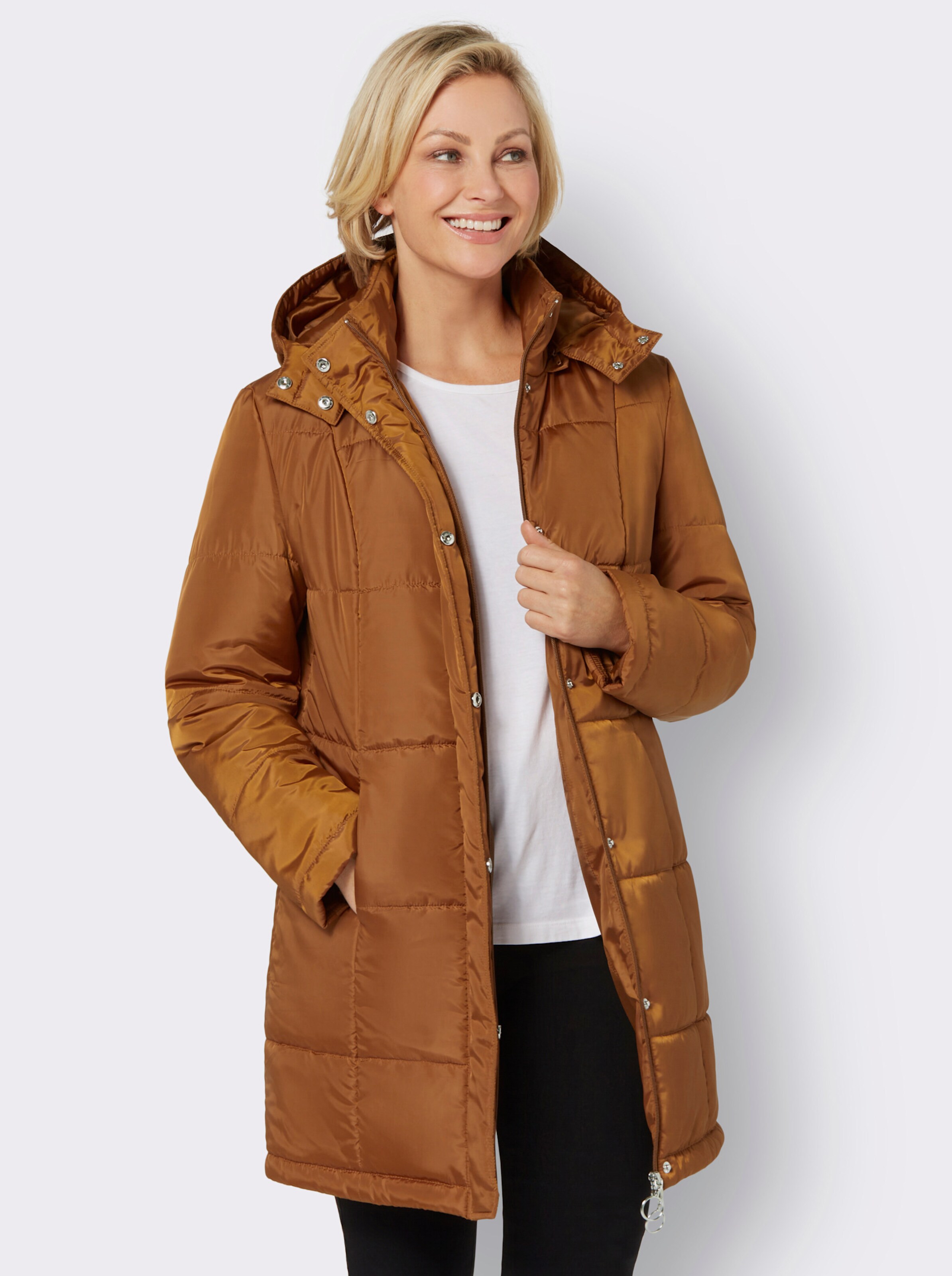 Longjacke in Winter-Qualität
