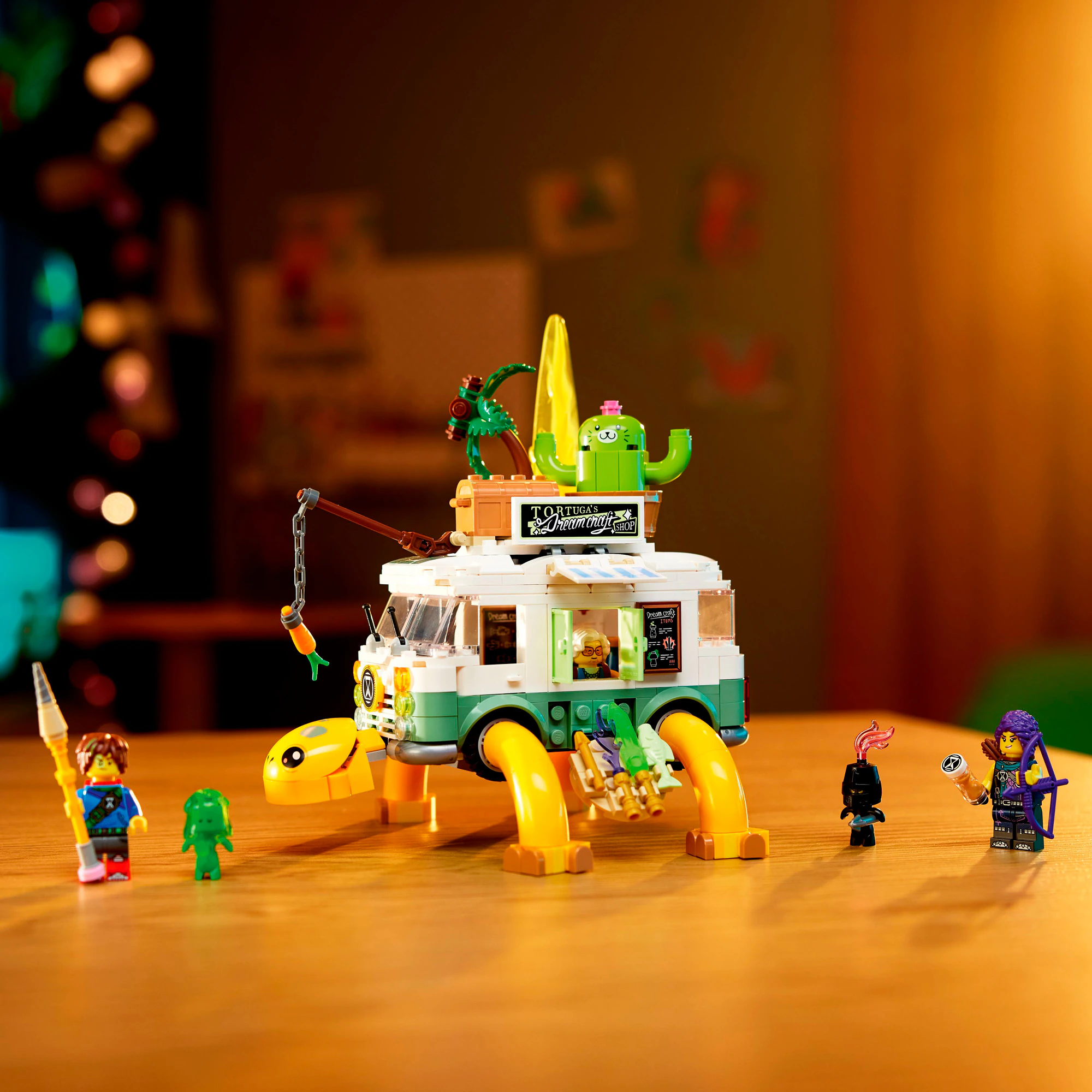 LEGO Konstruktionsspielzeug DREAMZzz Mrs. Castillos Schildkrötenbus