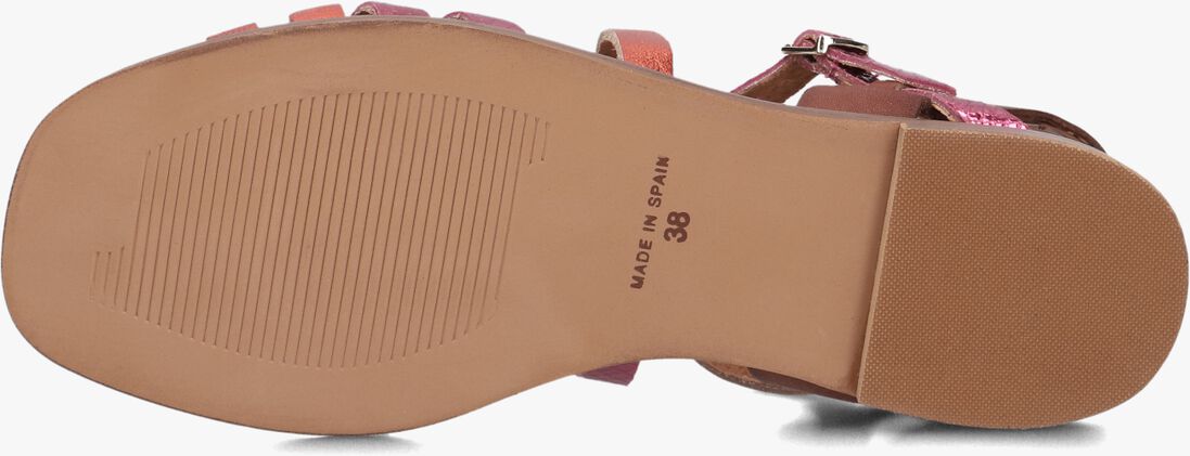 RED-RAG oranje red-rag sandalen 79656