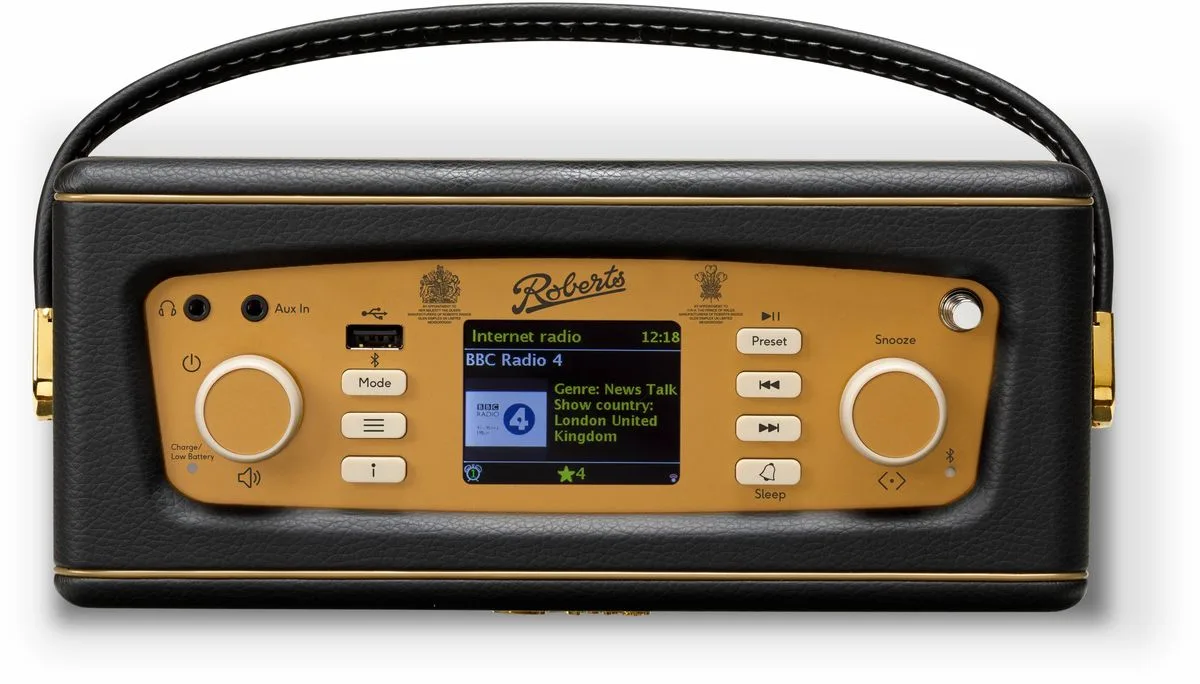 Roberts Revival iStream 3L Noir Enceintes connectées