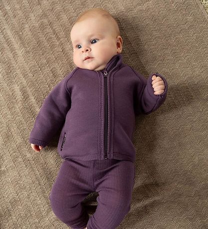 Smallstuff Cardigan - Wolle - Dark Rose