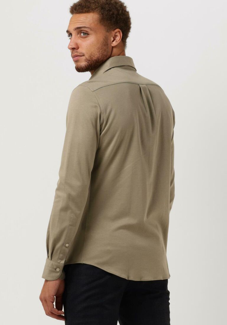 PROFUOMO groene profuomo casual overhemd shirt x-cutaway sc sf