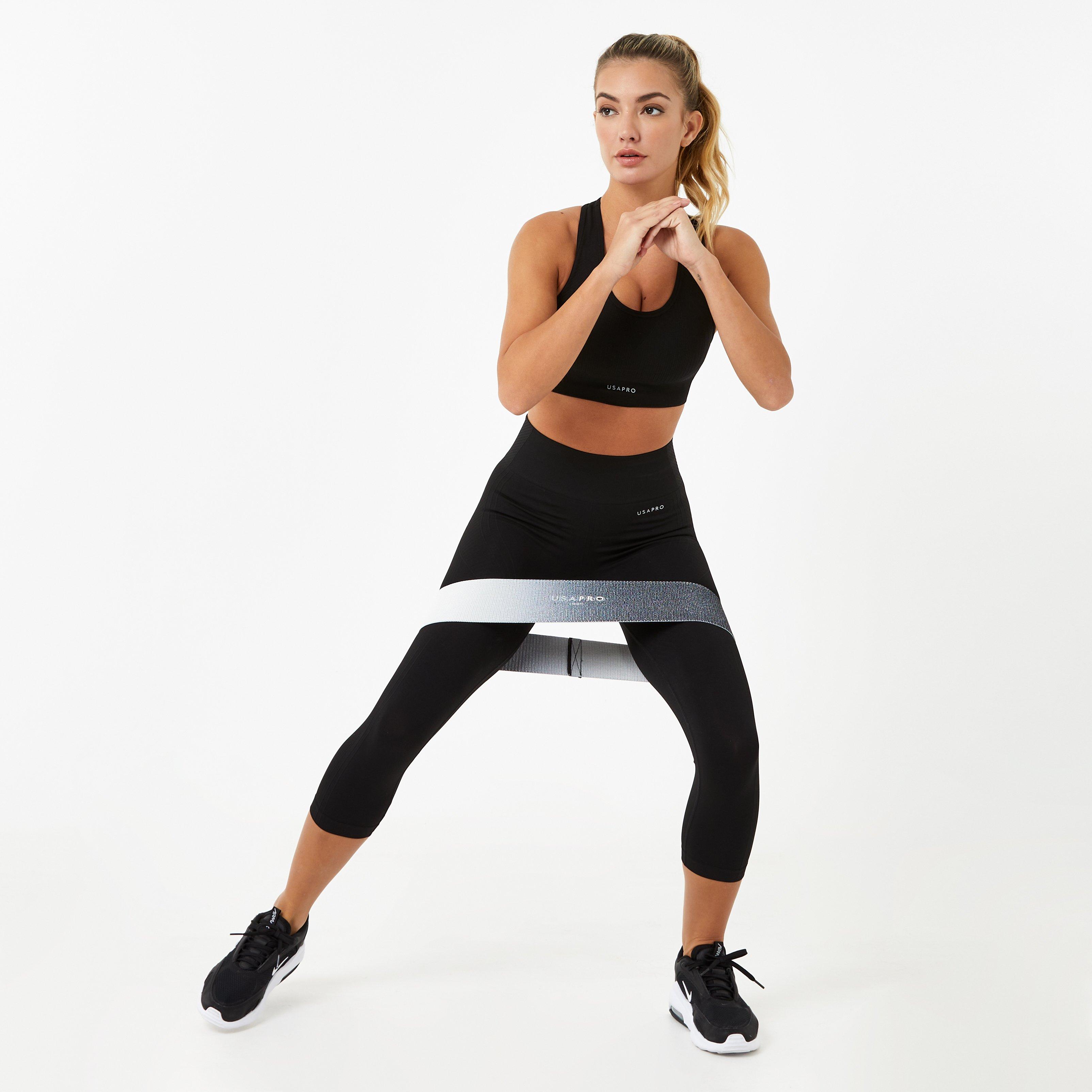 USA Pro Seamless Capri Cropped Leggings