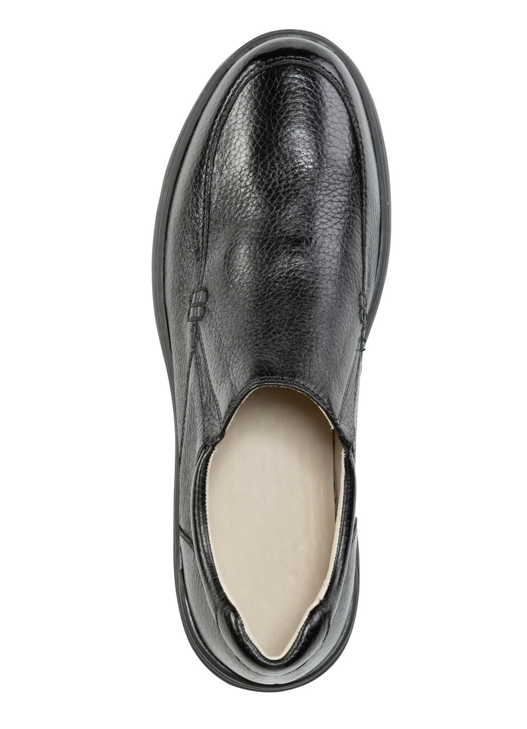 GINO GALANTE Slipper aus weichem, genarbtem Hirsch-Nappaleder