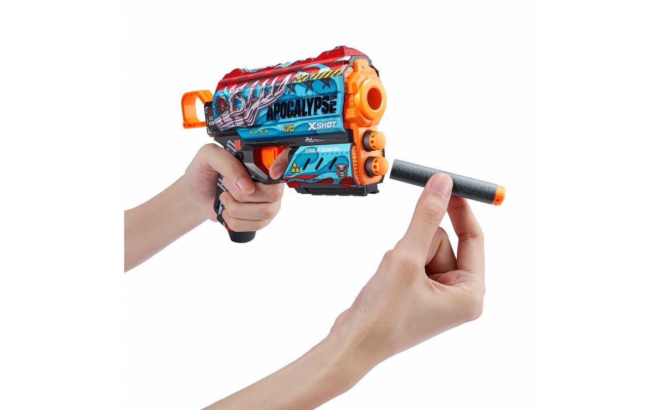 X-shot Skins Flux met 8 darts