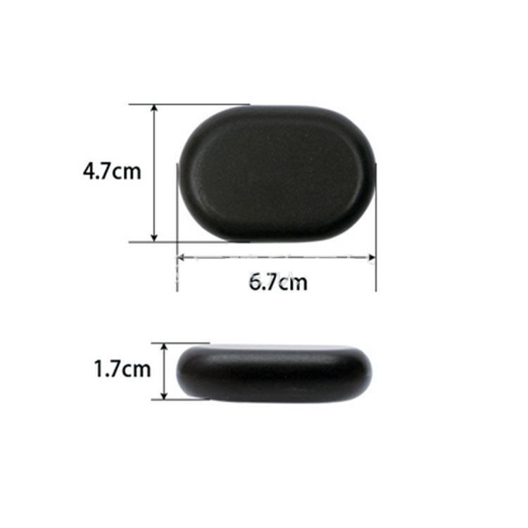 Hot Stone Set - Massagesteine mit 12 Steinen