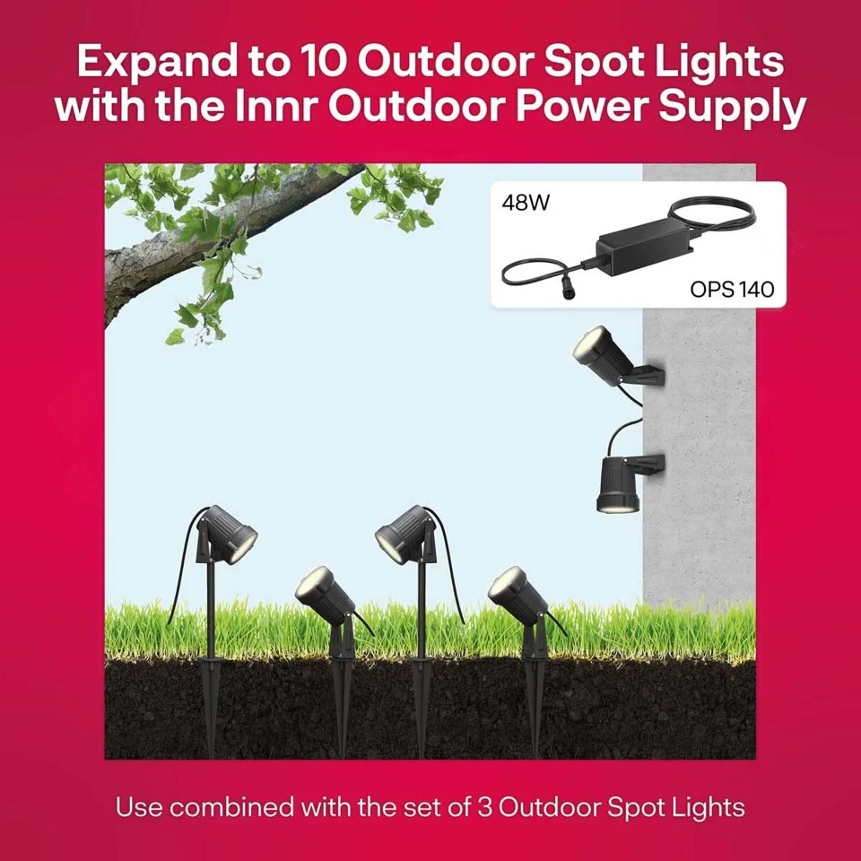 Innr - Outdoor Smart Spot Colour Extension Pack