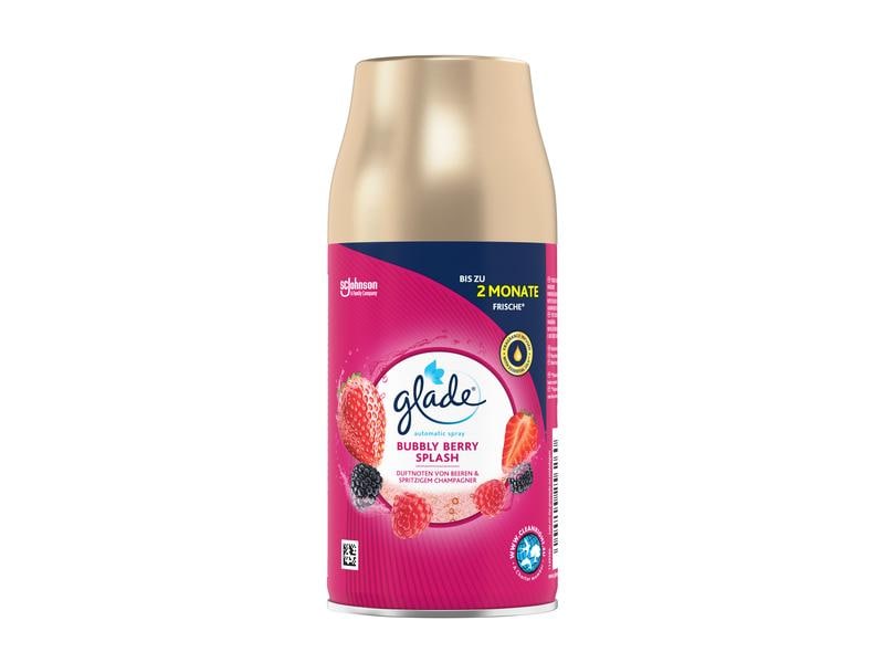 Glade Automatic Spray Bubbly Berry Splash Nachfüller 269 ml Nachfüllpackung für Lufterfrischer Gerät