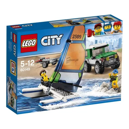 LEGO® City 60149 Geländewagen mit Katamaran