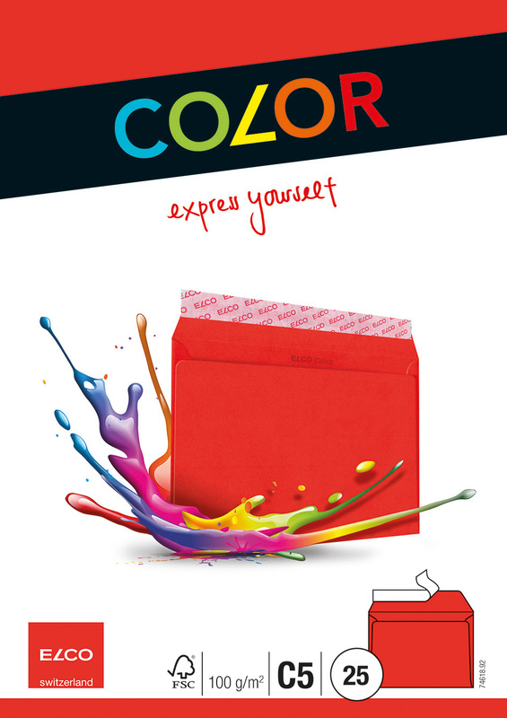 Elco Color Couvert, C5, 25 Stück