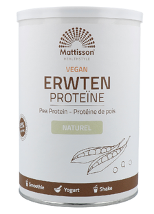 Mattisson HealthStyle Vegan Absolute Erwten Proteïne Poeder Naturel 350GR