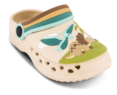 Skofus Børneclog Beige 7816101182