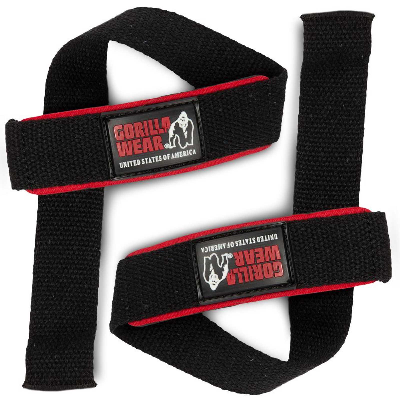 Conjunto de 2 cintas de elevação acolchoadas Gorilla Wear
