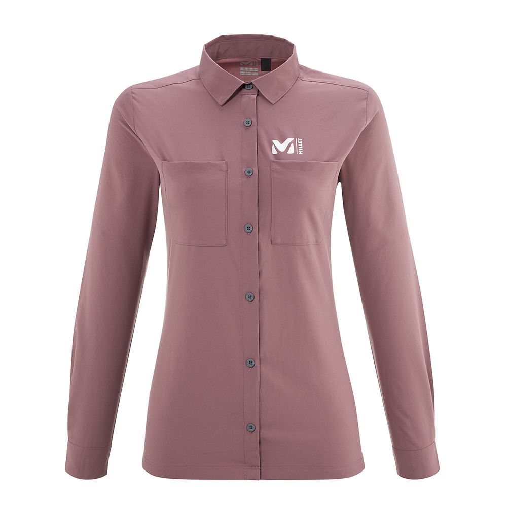 Millet WANAKA - Chemise Femme rose brown