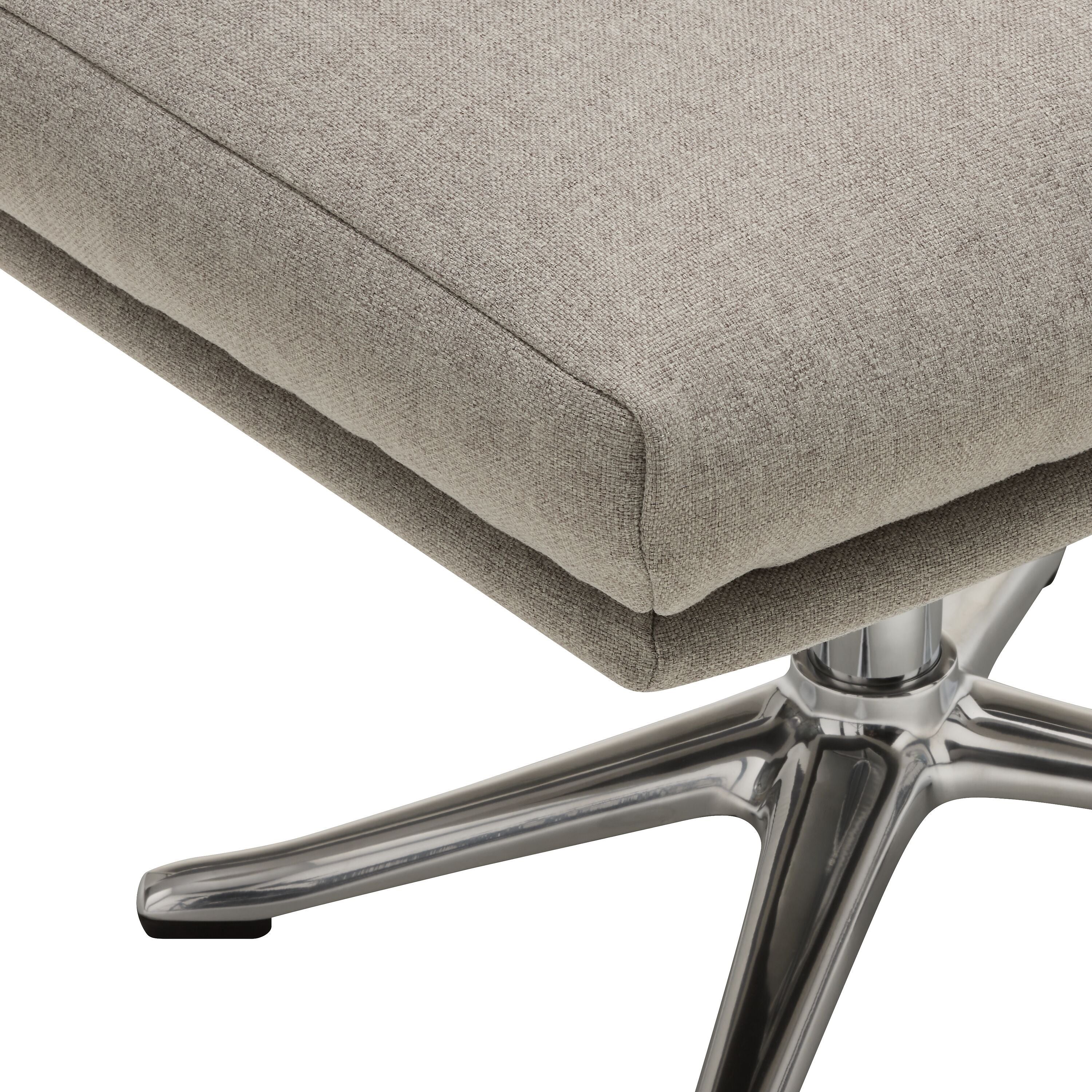 ANDRES Sessel - Grau / B: 51.0 cm x T: 40.0 cm x H: 41.0 cm