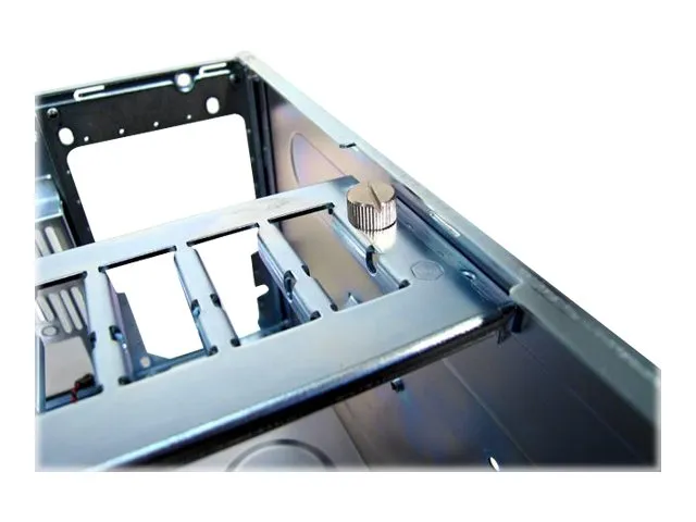 Chieftec UNC-410S-B - Rack-monterbar 4U - ATX - ingen strømforsyning - sort - USB