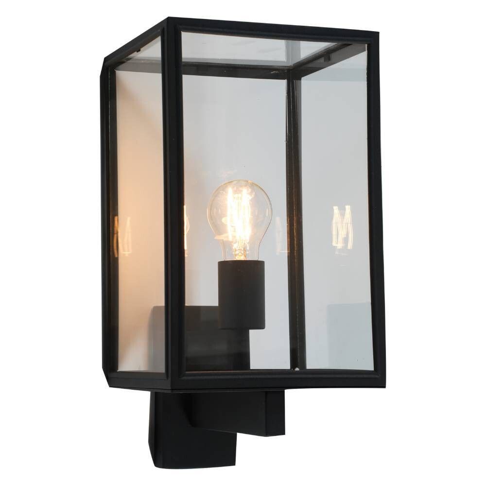 VEGGLAMPE EGLO ROMA UTESTOR M/ARMSVART