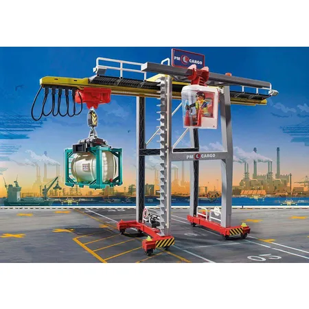 PLAYMOBIL® 70770 City Action Portalkran mit Containern