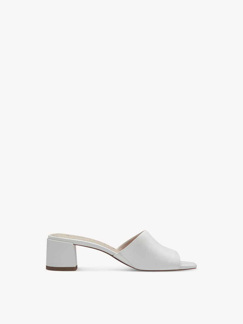 Leren Slipper - wit