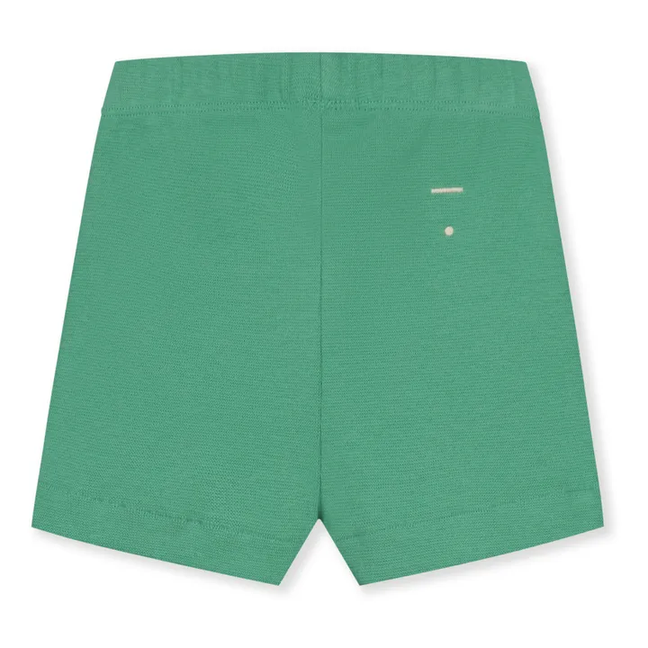 Gray Label Short Cycliste Coton Bio | Vert Menthe