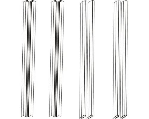 form&style afdichtstripset 5 mm