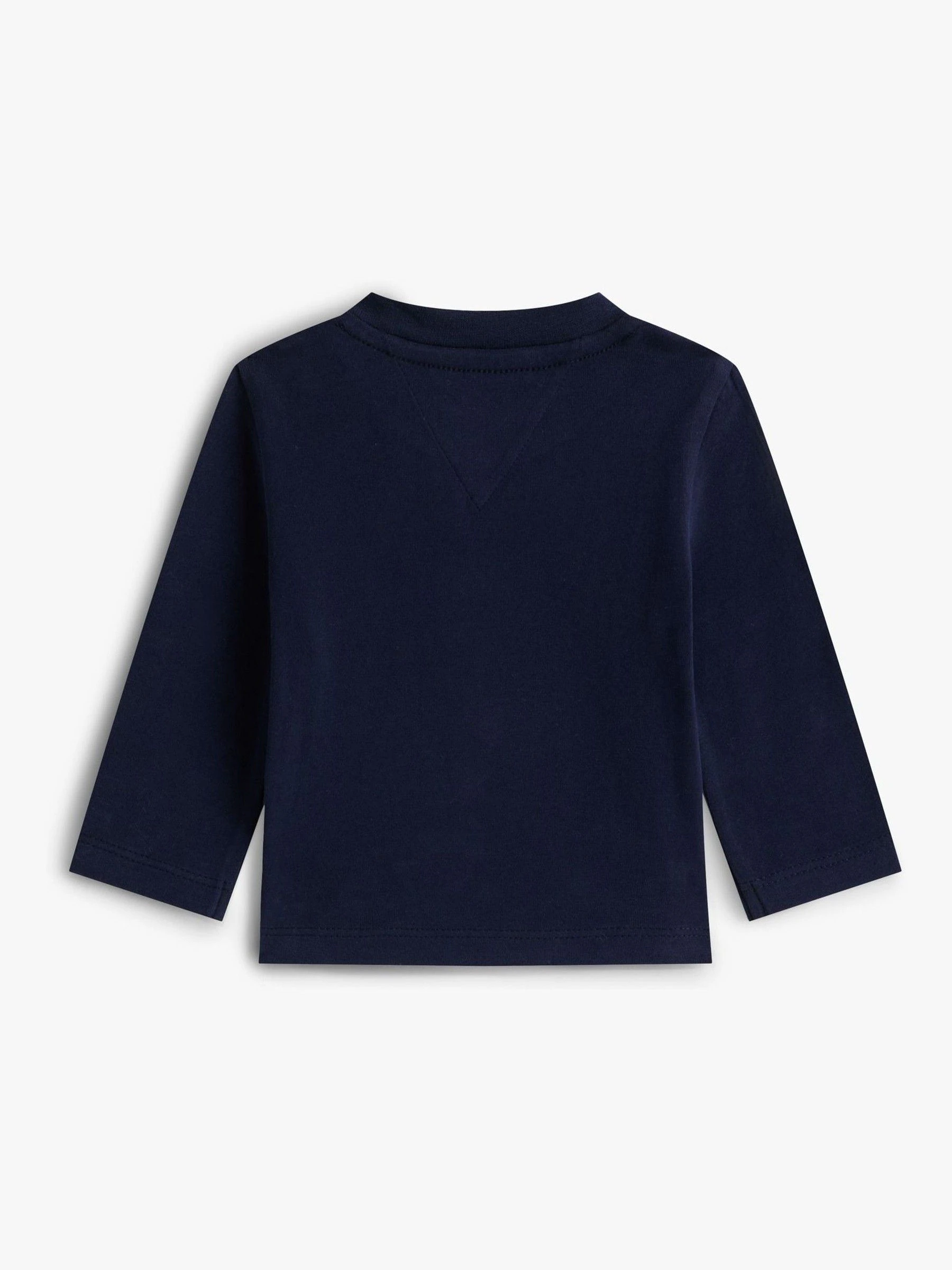 Tommy Hilfiger Textured Long Sleeve T-Shirt