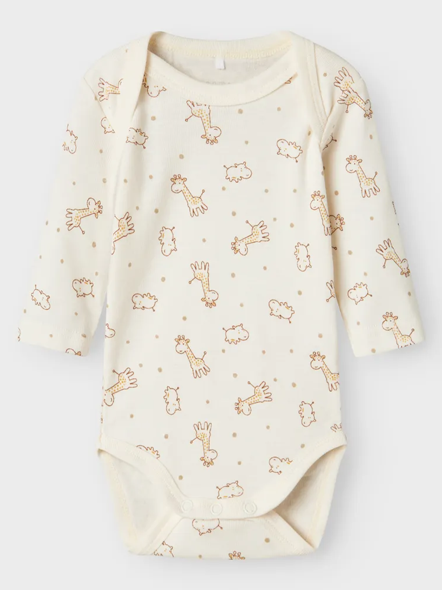 Body 3-Pakk Long Sleeve Jet Stream Giraffe