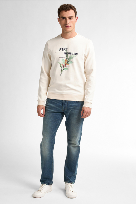 Petrol Industries beige heren sweater