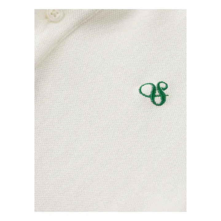 Scotch & Soda Polo Fabric Dyed | Blanc