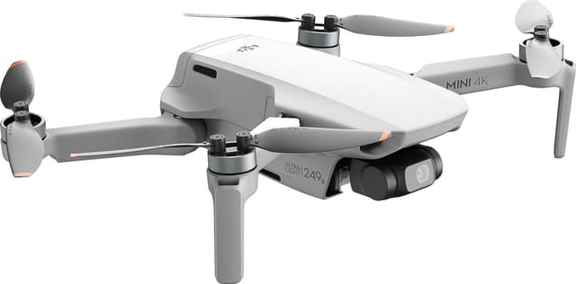 DJI Mini 4K Fly More combo drone camera (white)