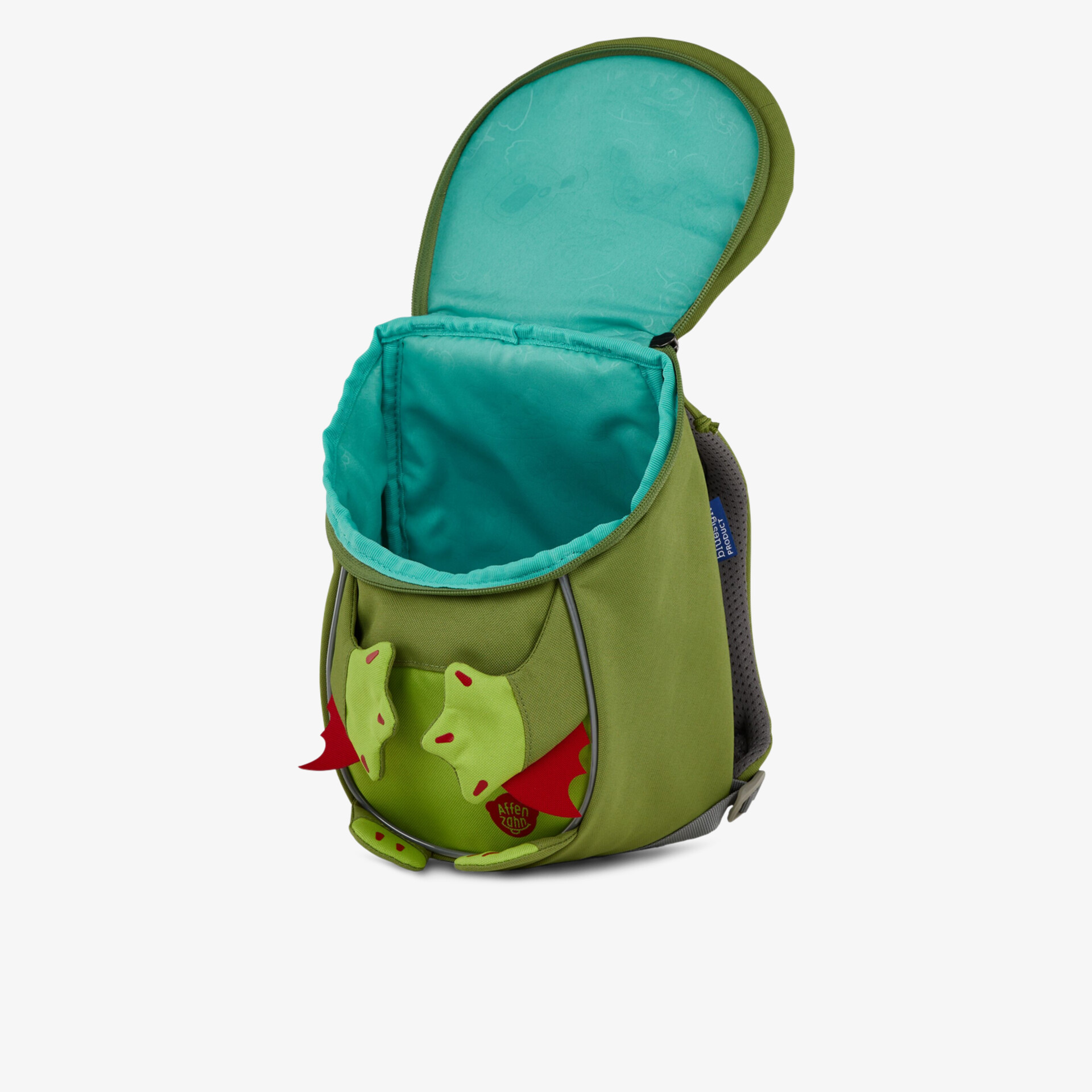 Affenzahn Kinder Rucksack grün
