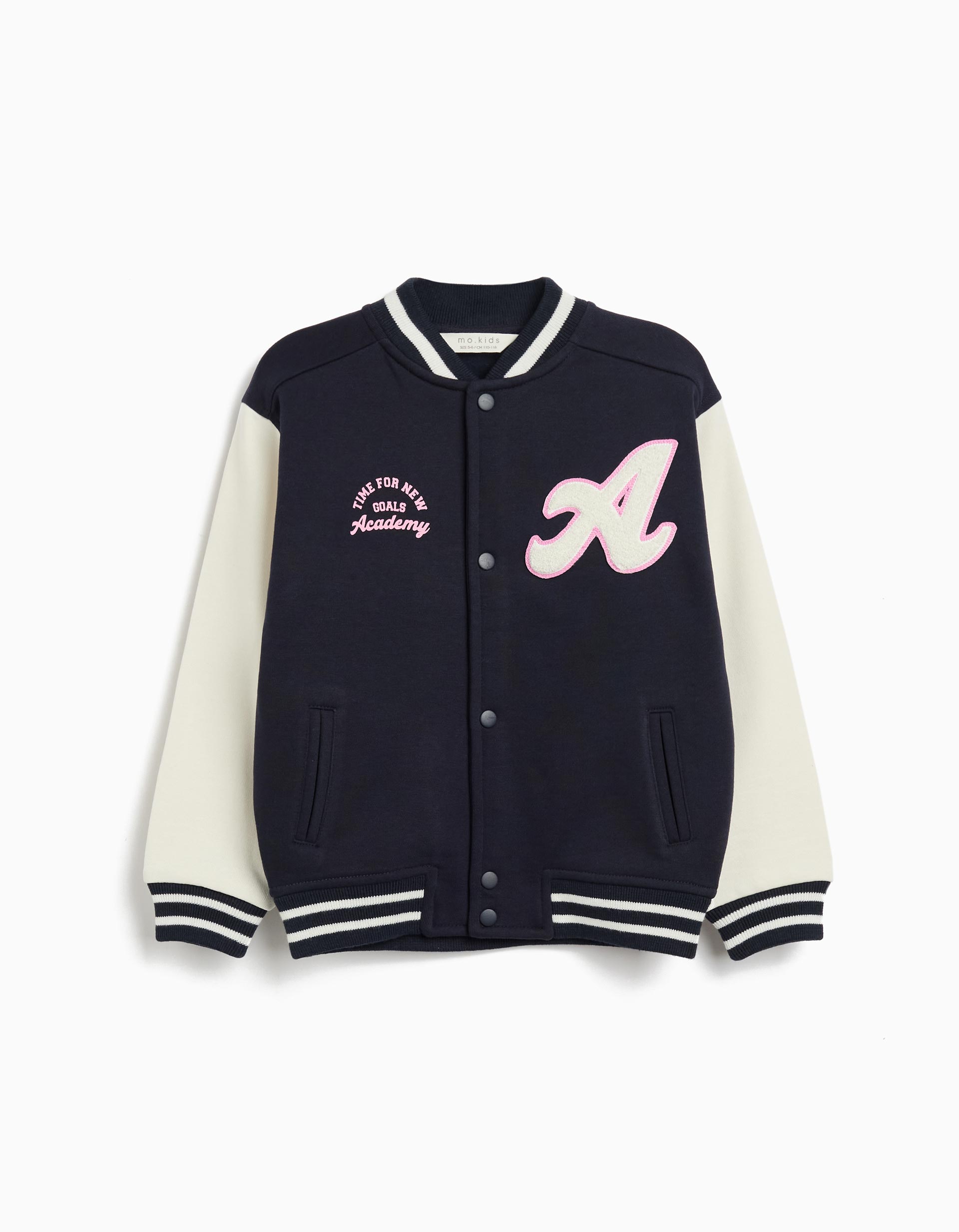 Casaco Bomber, Menina, Azul