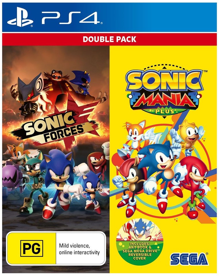 Sonic Mania Plus and Sonic Forces Double Pack- PlayStation 4