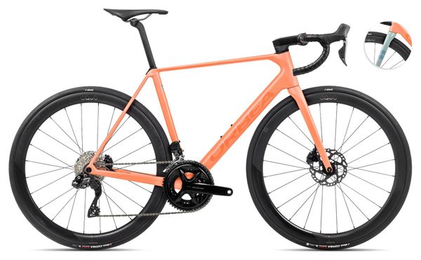 Vélo de Route Orbea Orca M30iLTD PWR Shimano 105 Di2 12V 700 mm Orange Cloud 2024